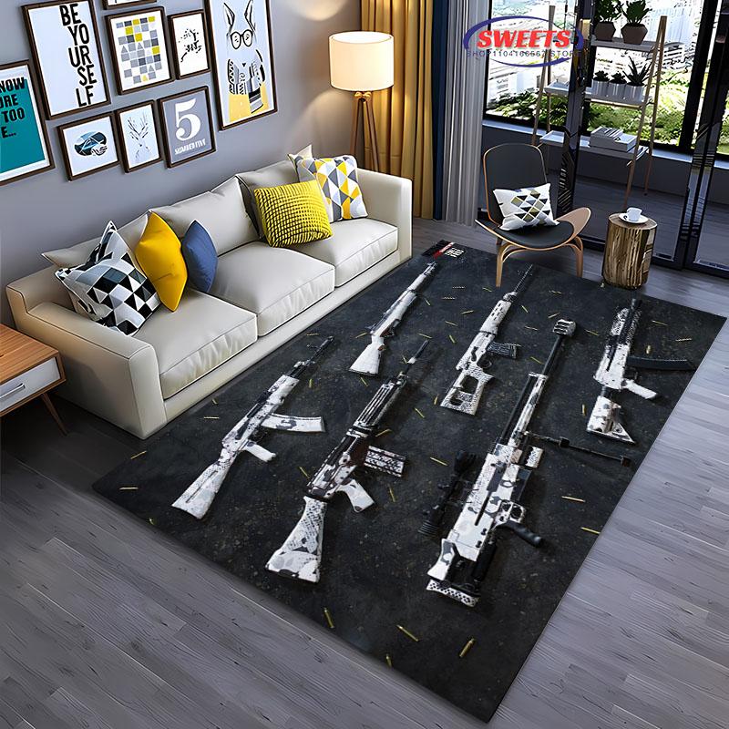 Ковер с оружейной тематикой, ковер с пистолетом-автоматом, револьвером, ковер с оружием для гостиной, спальни, дивана, придверный коврик, декор, нескользящий коврик для пола, подарки 40x60cm (16x24in)
Ковер с оружейной тематикой, ковер с пистолетом-автоматом, револьвером, ковер с оружием для гостиной, спальни, дивана, придверный коврик, декор, нескользящий коврик для пола, подарки 40x60cm (16x24in)