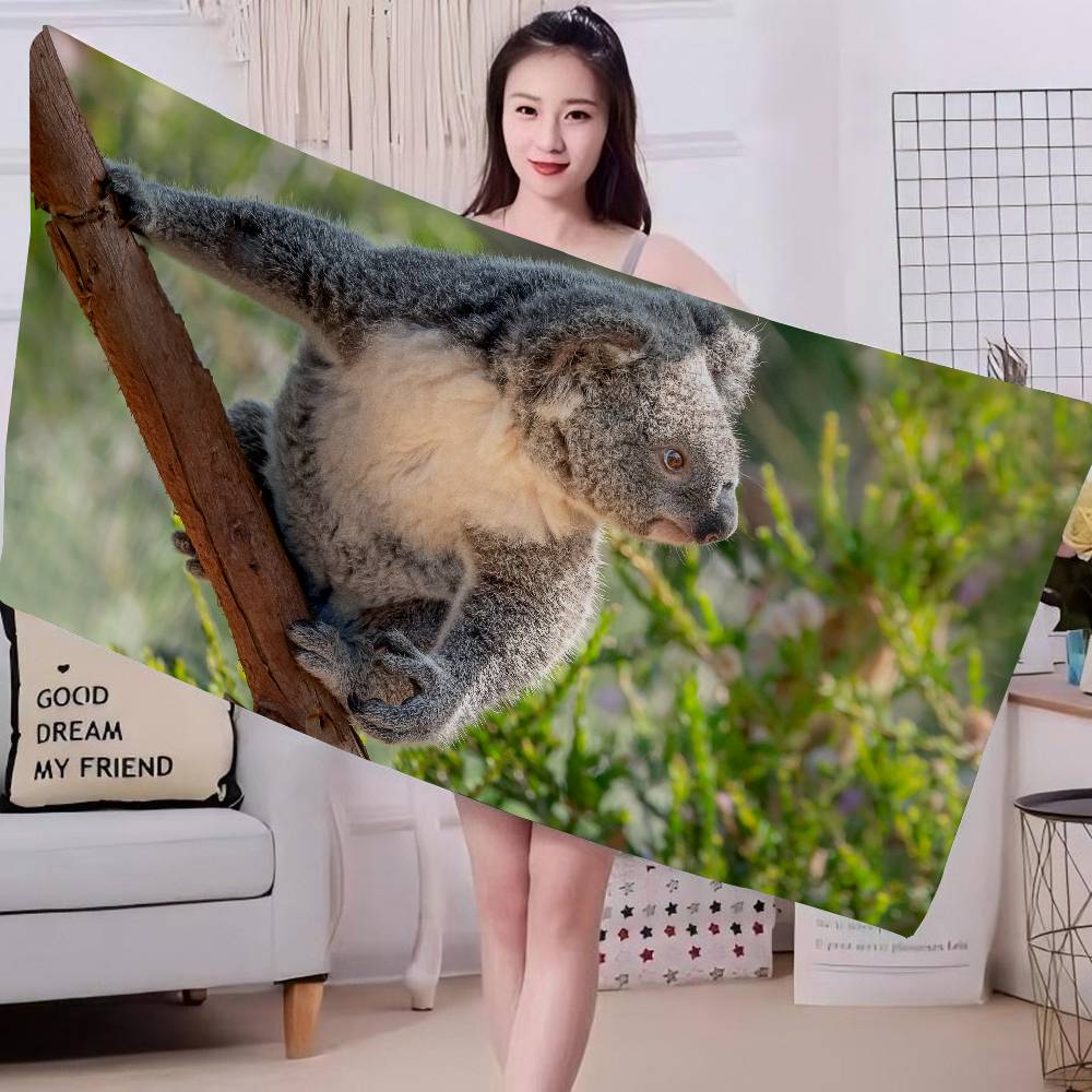 Koala Print Big Microfiber Beach Towels Quick Dry Towel Sand Beach Towels Pool Towel For Travel Swim Pool Yoga W40*H60(CM)
Koala Print Big Microfiber Beach Towels Quick Dry Towel Sand Beach Towels Pool Towel For Travel Swim Pool Yoga W40*H60(CM)