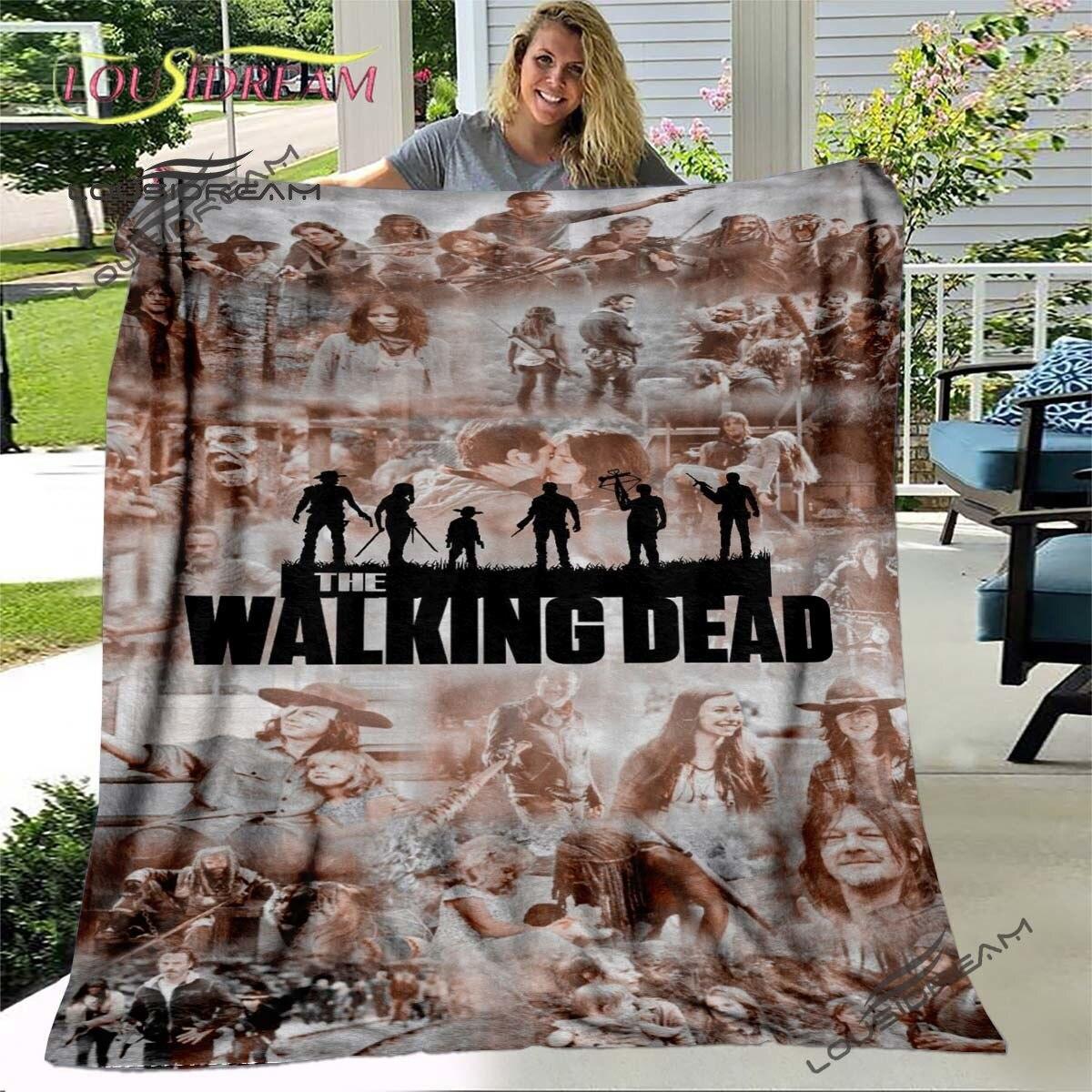 Daryl Dixon The Walking Dead Throws Blanket Horror TV Series Sofa Blanket for Adults and Children Bedroom Living Room Decoratio 150x200cm
Daryl Dixon The Walking Dead Throws Blanket Horror TV Series Sofa Blanket for Adults and Children Bedroom Living Room Decoratio 150x200cm