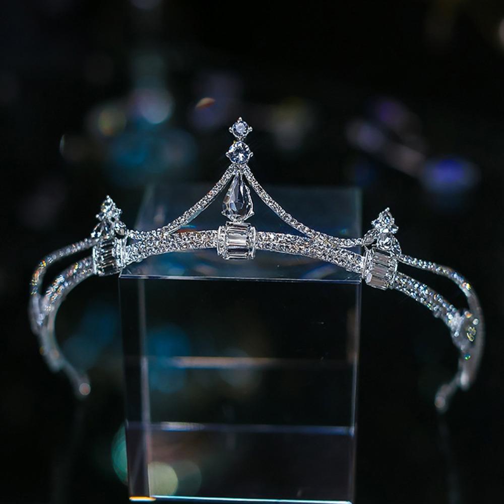 Head Piece Baroque Temperament Rhinestone Tiara Wedding Hair Accessories Bride Crown Crystal Crown
Head Piece Baroque Temperament Rhinestone Tiara Wedding Hair Accessories Bride Crown Crystal Crown