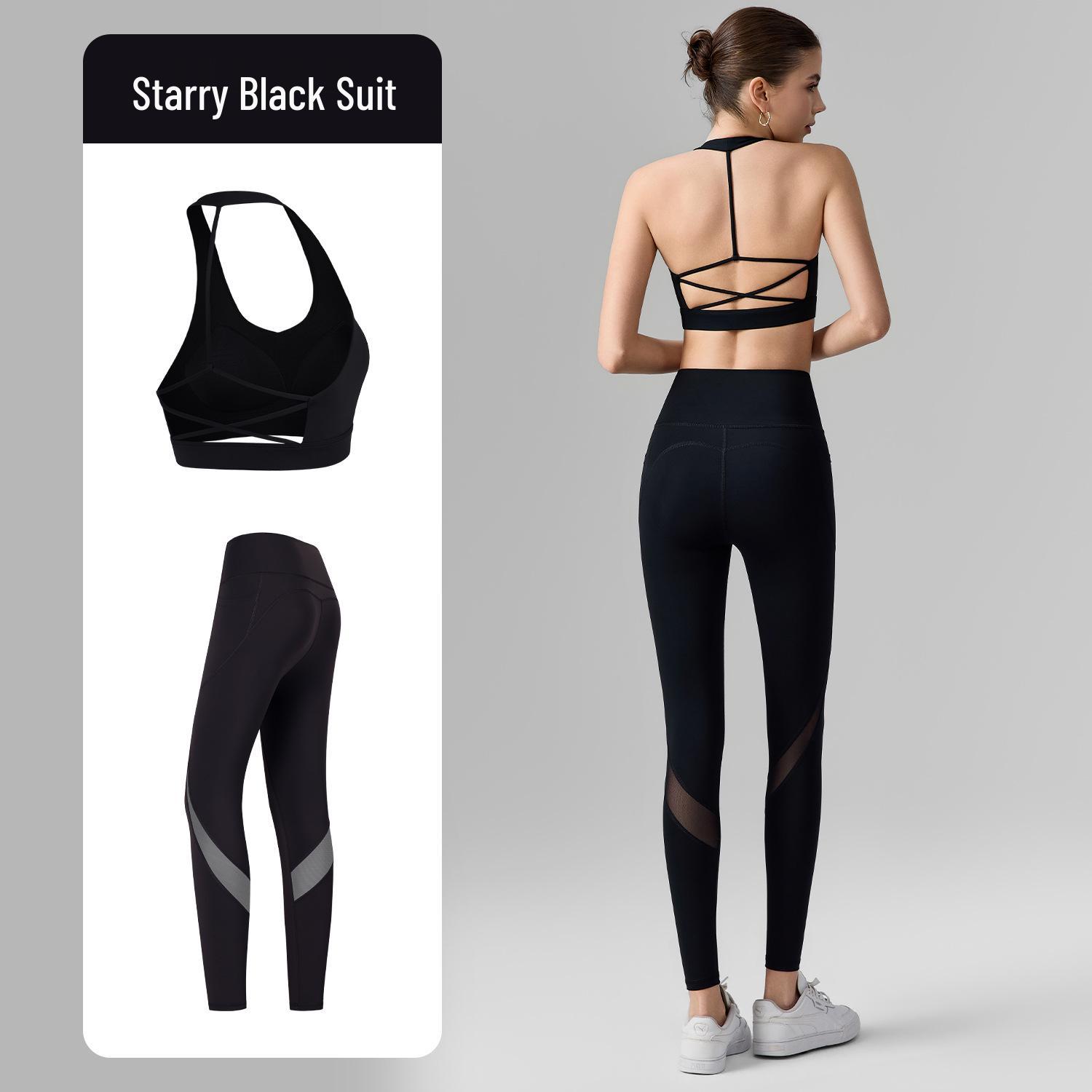 2026 Fitness Set: Fixed Cup Halter Sports Bra & Pocket Yoga Pants for Women - No Embarrassing Lines M
2026 Fitness Set: Fixed Cup Halter Sports Bra & Pocket Yoga Pants for Women - No Embarrassing Lines M