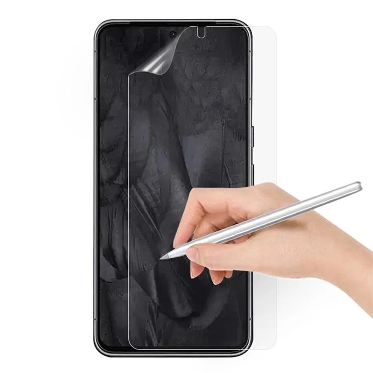 Для Google Pixel 8 бумажная защитная пленка для экрана чувствительная к касанию ультра прозрачная мягкая пленка для экрана телефона из ПЭТ
Для Google Pixel 8 бумажная защитная пленка для экрана чувствительная к касанию ультра прозрачная мягкая пленка для экрана телефона из ПЭТ