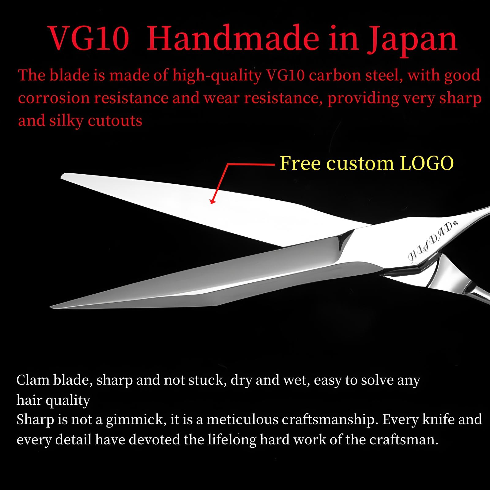 Blind hole scissors haircutting scissors 6.0/6.5/7.0-inch VG10 material Hair cutting machine Hair salon exclusive scissors
Blind hole scissors haircutting scissors 6.0/6.5/7.0-inch VG10 material Hair cutting machine Hair salon exclusive scissors