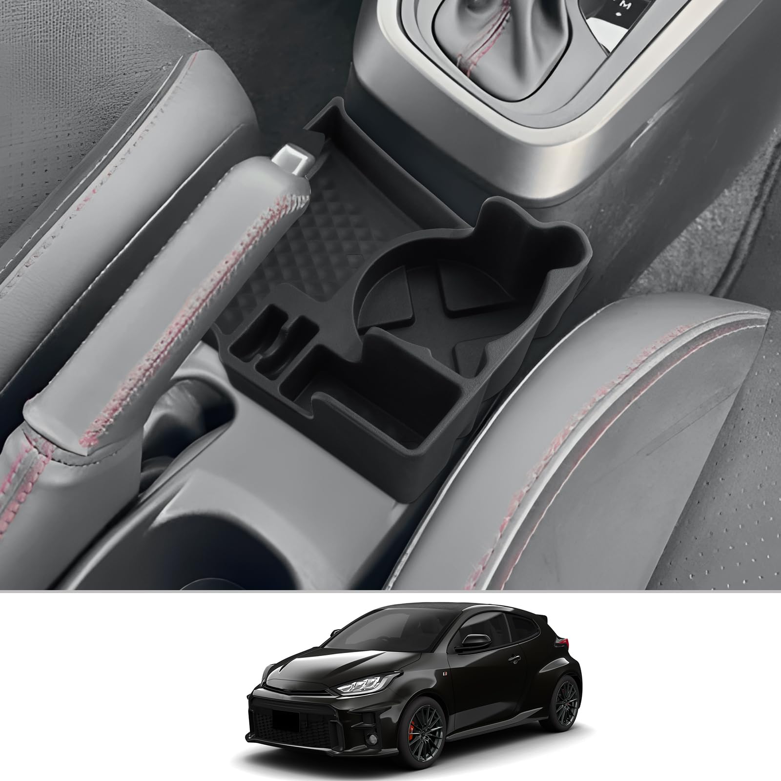 New for 2025 Toyota GR Yaris Console Tray with Drink TPE Small Item Mat GR Yaris Center Console Storage GR Yaris Console Tray GR Yaris Interior Coin чорний
New for 2025 Toyota GR Yaris Console Tray with Drink TPE Small Item Mat GR Yaris Center Console Storage GR Yaris Console Tray GR Yaris Interior Coin чорний
