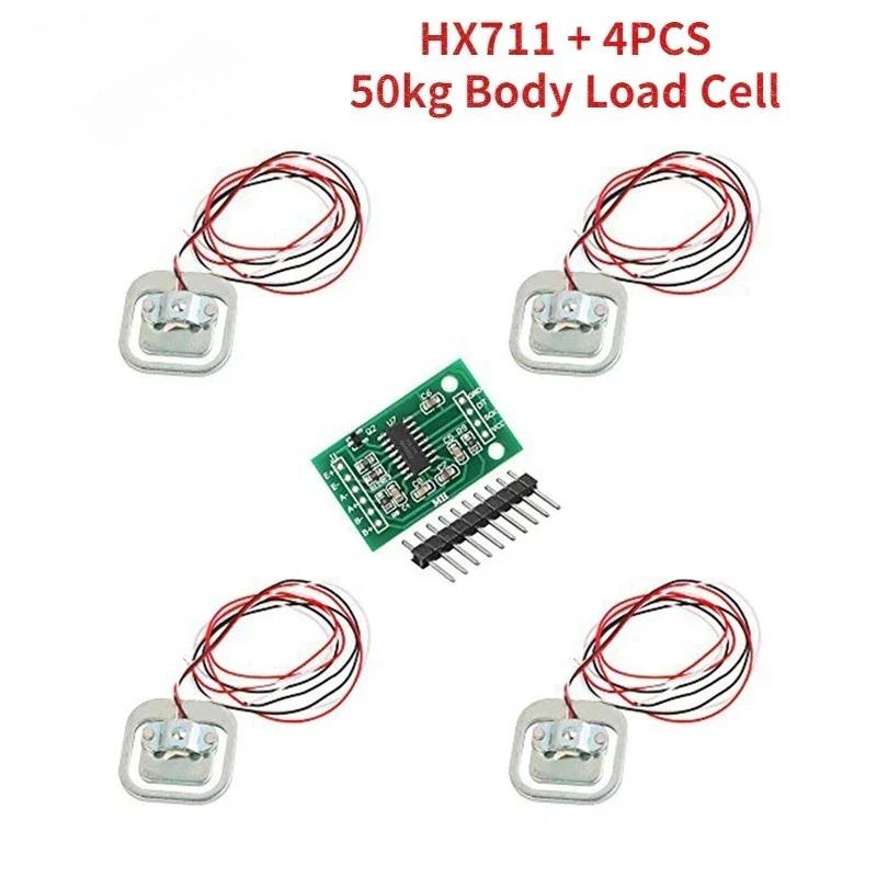 1 Set 50kg Load Cell Weight Sensor Set with HX711 Module - DIY Half-Bridge Strain Gauge for Scale and Pressure Measurement 1set
1 Set 50kg Load Cell Weight Sensor Set with HX711 Module - DIY Half-Bridge Strain Gauge for Scale and Pressure Measurement 1set