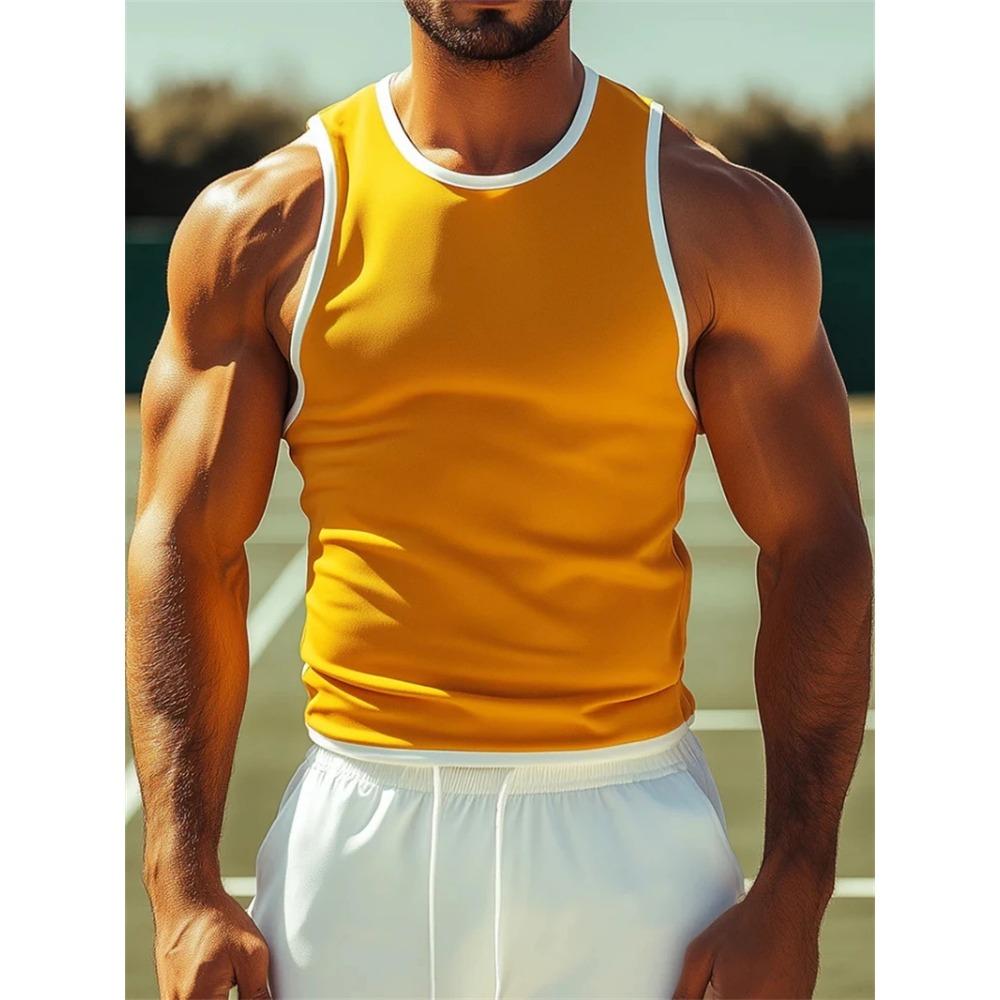 Simple Fashion Mens Streetwear Tank Tops Summer Trend Crew Neck Sleeveless 3D Printed Vest Loose Breathable Sports Tees Tops 4XL жовтий
Simple Fashion Mens Streetwear Tank Tops Summer Trend Crew Neck Sleeveless 3D Printed Vest Loose Breathable Sports Tees Tops 4XL жовтий