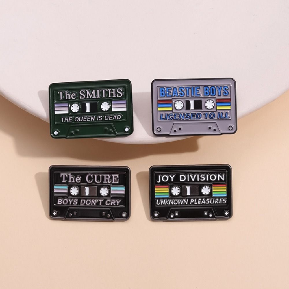 4PCS Badge Music Tape Enamel Pin Jewelry Gift Backpack Pins Fashion Clothes Lapel Pin Clothes
4PCS Badge Music Tape Enamel Pin Jewelry Gift Backpack Pins Fashion Clothes Lapel Pin Clothes