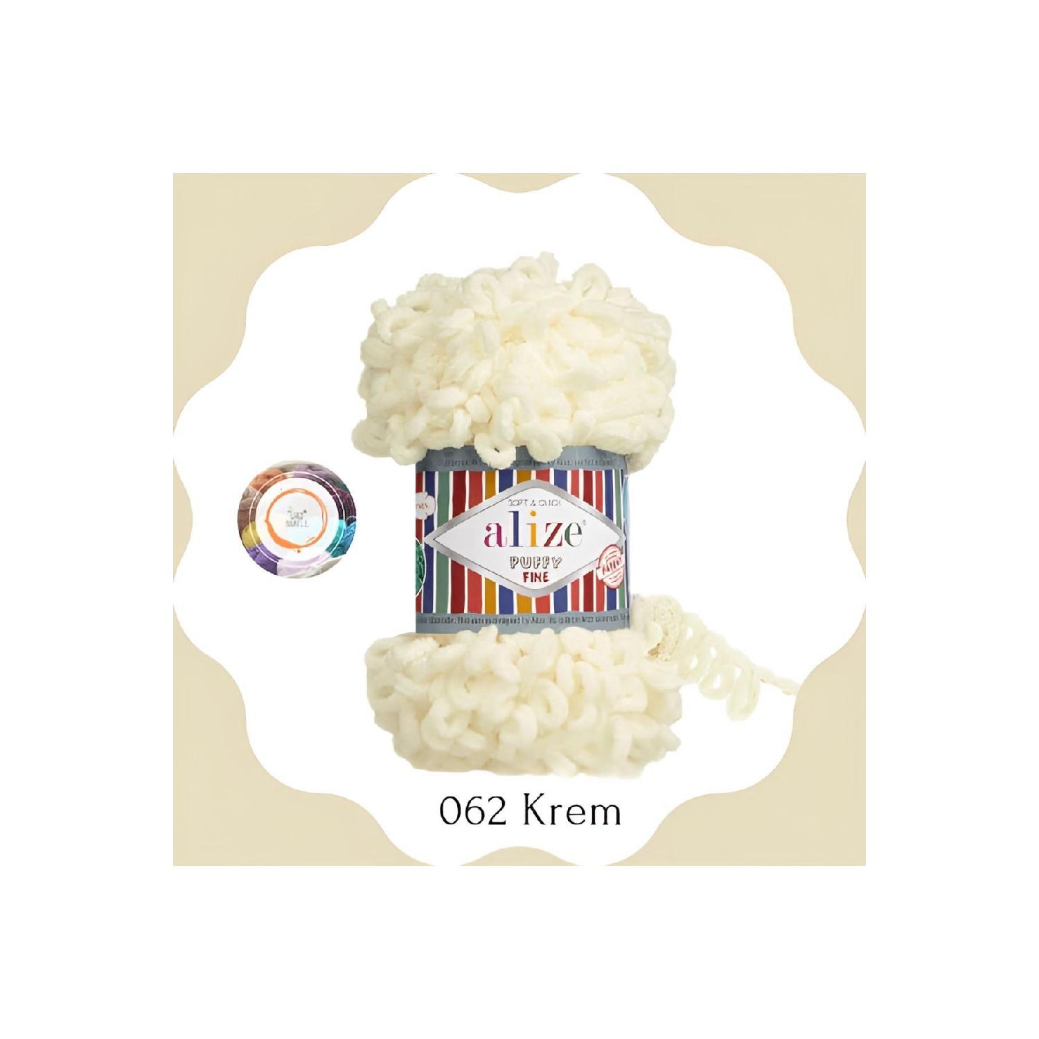 Puffy Fine Hand Knitting Yarn Small Loop (single) - 100 Gr. 14.5mt. Finger String, Blanket String
Puffy Fine Hand Knitting Yarn Small Loop (single) - 100 Gr. 14.5mt. Finger String, Blanket String