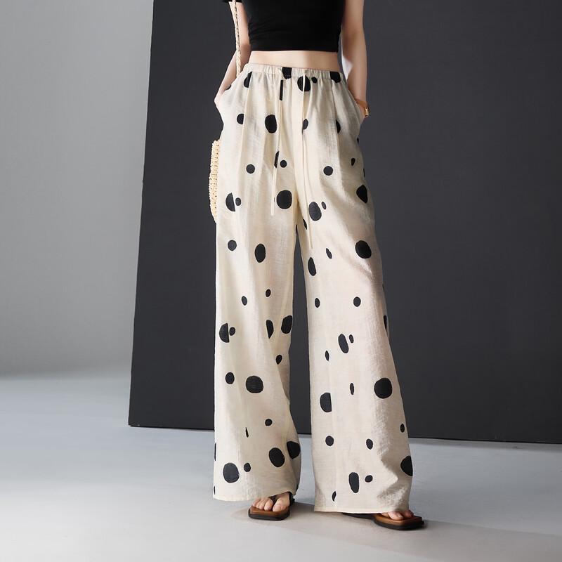 SOFSIL Women s Polka Dot High-Waist Wide-Leg Pants 28/L
SOFSIL Women s Polka Dot High-Waist Wide-Leg Pants 28/L