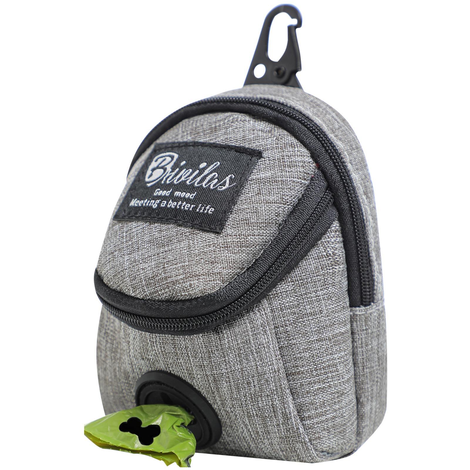 Dog Treat Pouch Portable Multifunction Dog Training Bag Outdoor Travel Dog Poop Bag Dispenser Durable Pet Accessories Dog Backpa сірий колір
Dog Treat Pouch Portable Multifunction Dog Training Bag Outdoor Travel Dog Poop Bag Dispenser Durable Pet Accessories Dog Backpa сірий колір
