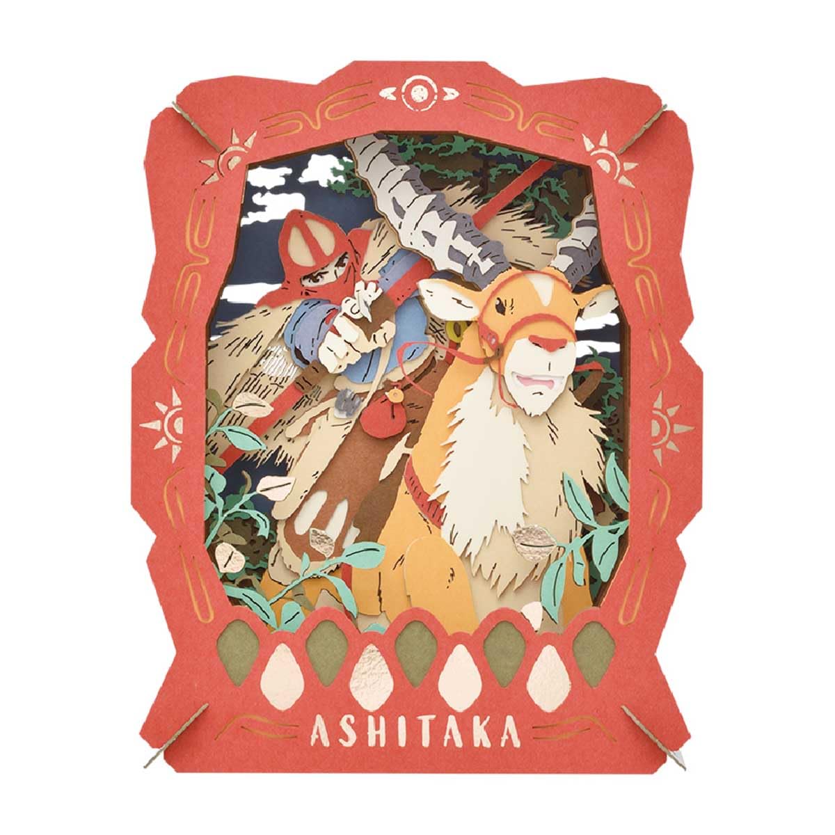 Paper Theater Princess Mononoke Ashitaka PT-251X
Paper Theater Princess Mononoke Ashitaka PT-251X