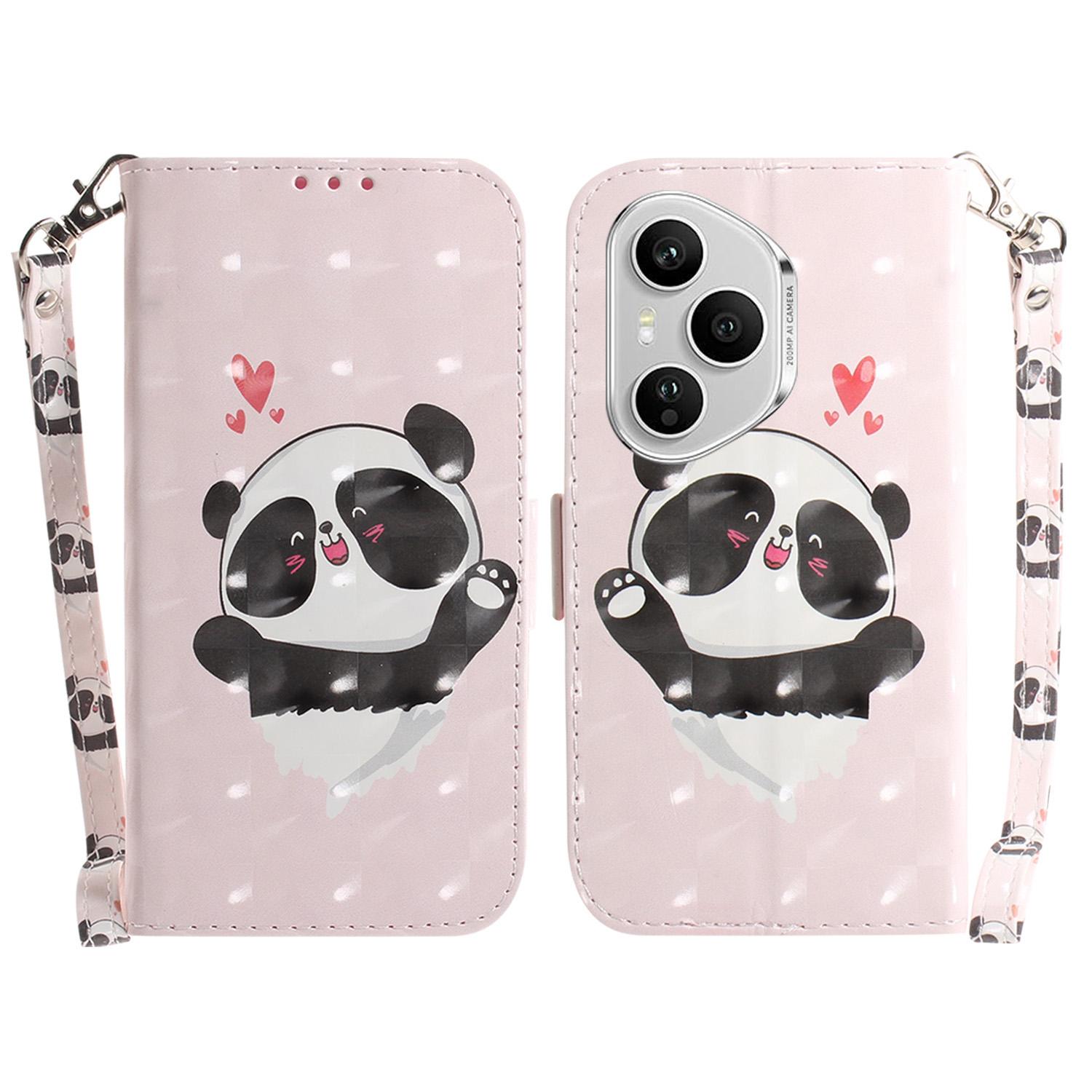 Для Honor 400 Pro 5G (Глобальный) Кожаный чехол-кошелек с принтом и ремешком на запястье Love Heart Panda
Для Honor 400 Pro 5G (Глобальный) Кожаный чехол-кошелек с принтом и ремешком на запястье Love Heart Panda