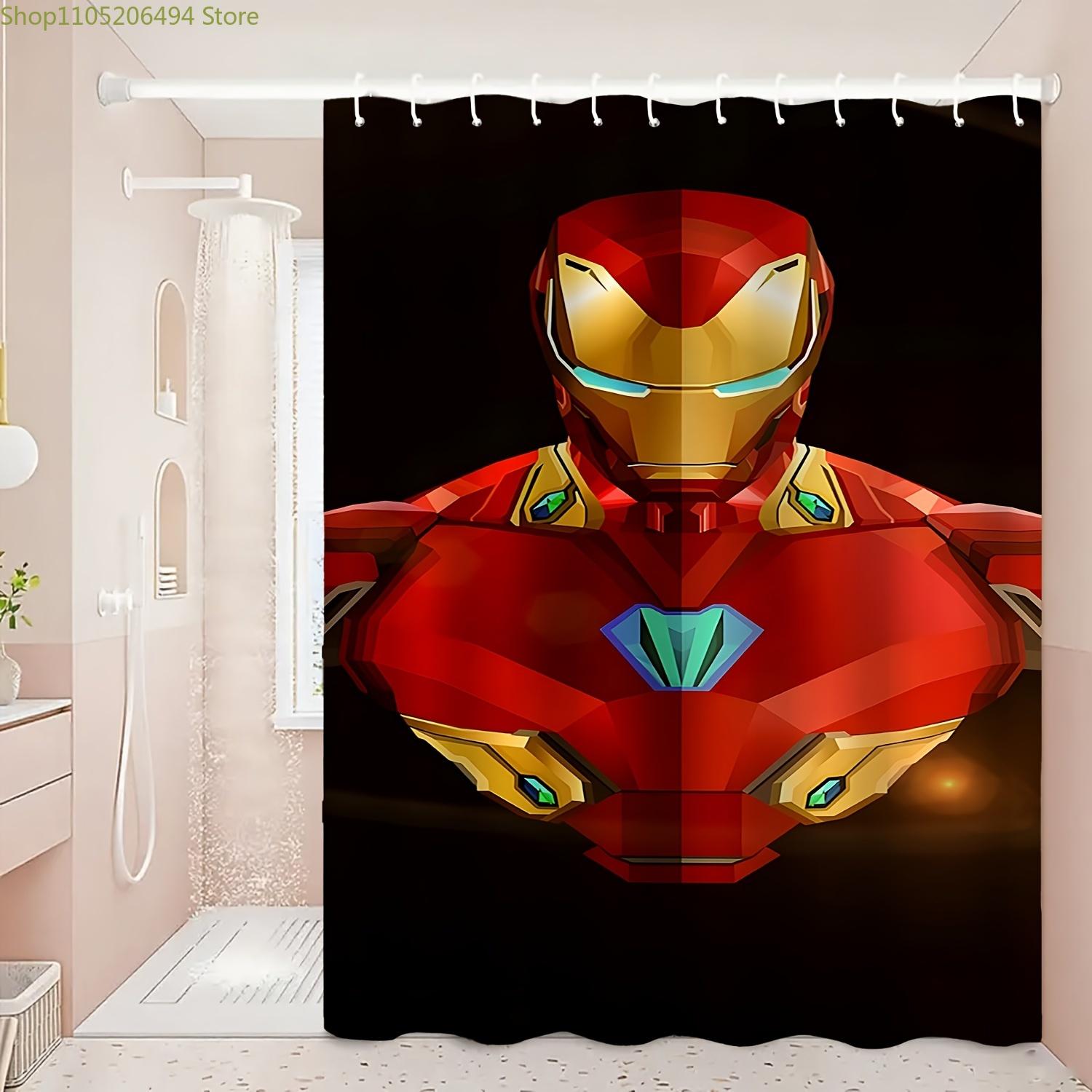 A Printed Shower Curtain Featuring Iron Design, Made of Durable Polyester Fabric, Suitable for Cozy Home Bathrooms And Guest R 90x180cm
A Printed Shower Curtain Featuring Iron Design, Made of Durable Polyester Fabric, Suitable for Cozy Home Bathrooms And Guest R 90x180cm