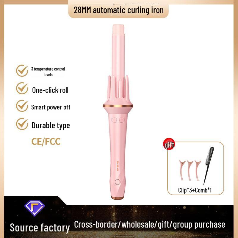 Minhuang Automatic Rotating Hair Curler - Safe, No-Damage Wavy Curls for Women Pink (specify plug) білий
Minhuang Automatic Rotating Hair Curler - Safe, No-Damage Wavy Curls for Women Pink (specify plug) білий