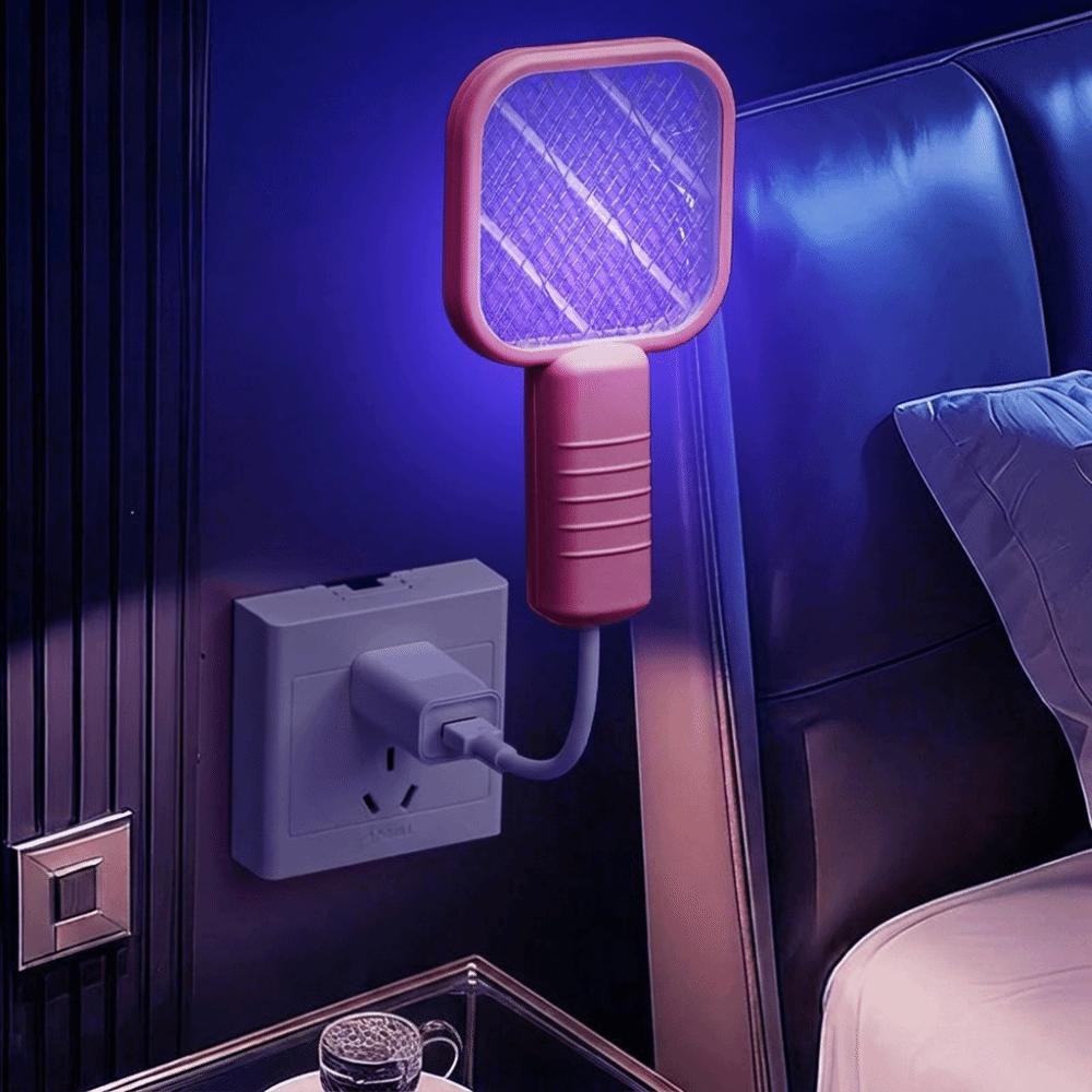 Portable USB Mosquito Swatter 5 Layer Security Net Mosquito Killer Lamp Durable Fly Swatter Summer рожевий
Portable USB Mosquito Swatter 5 Layer Security Net Mosquito Killer Lamp Durable Fly Swatter Summer рожевий