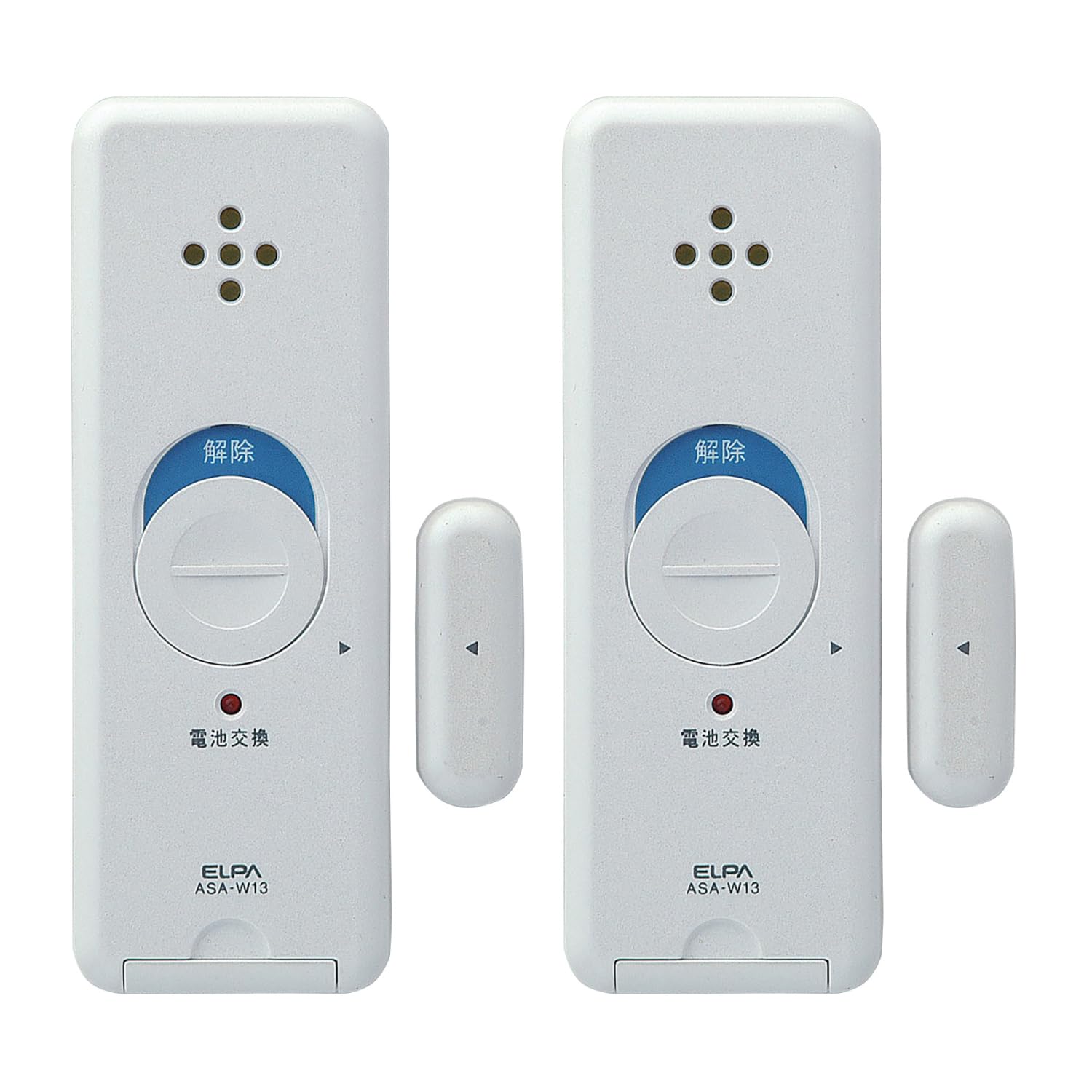 ELPA Window Alarm with Impact and Open Detection Detection 2P White (Double Type) ASA-W13-N2P(W) білий
ELPA Window Alarm with Impact and Open Detection Detection 2P White (Double Type) ASA-W13-N2P(W) білий