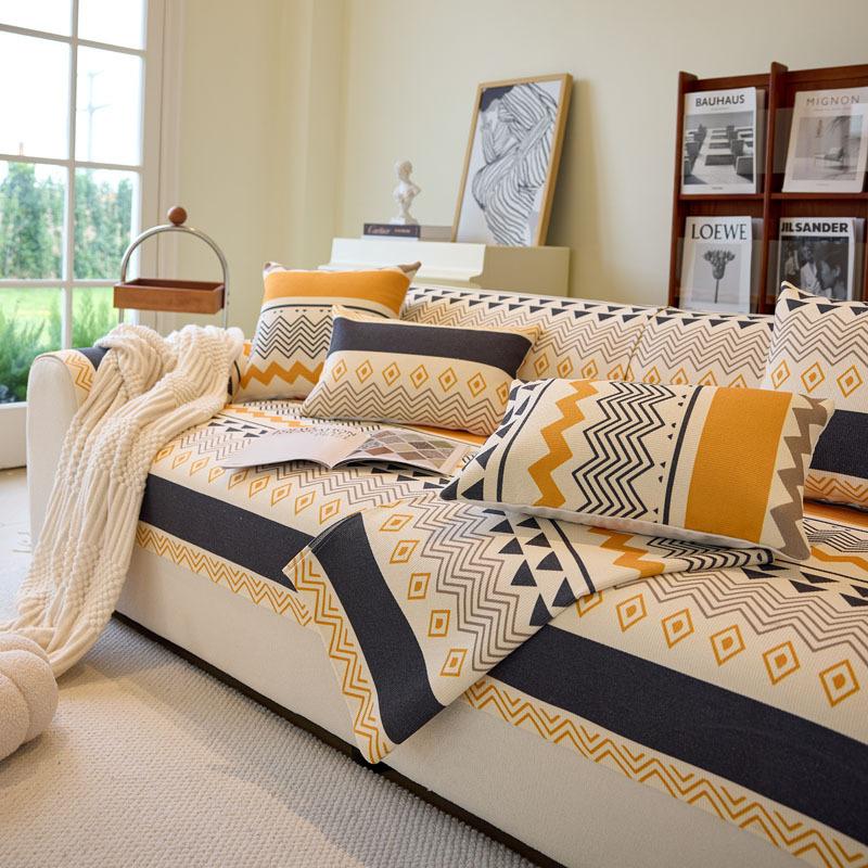Nordic Striped Cotton And Linen Sofa Cushions Four Season Universal Anti Slip And Dustproof Leather For Living Room Sofa Cover 65x65
Nordic Striped Cotton And Linen Sofa Cushions Four Season Universal Anti Slip And Dustproof Leather For Living Room Sofa Cover 65x65