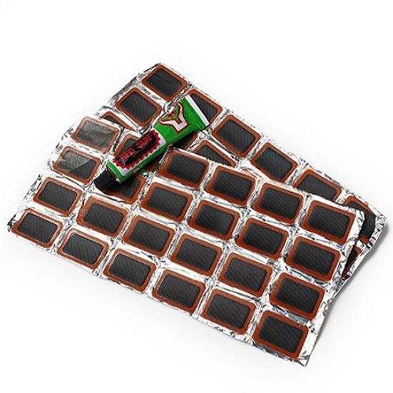 48 шт. Набор инструментов для ремонта проколов покрышек велосипедных шин, резиновые заплатки + клей
48 шт. Набор инструментов для ремонта проколов покрышек велосипедных шин, резиновые заплатки + клей