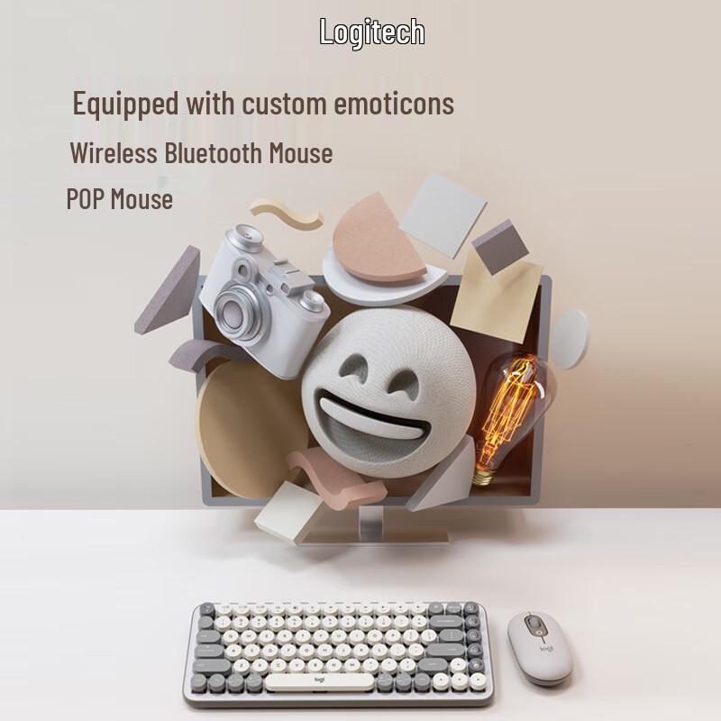 Logitech G POP MOUSE Wireless Bluetooth Office Mouse
Logitech G POP MOUSE Wireless Bluetooth Office Mouse