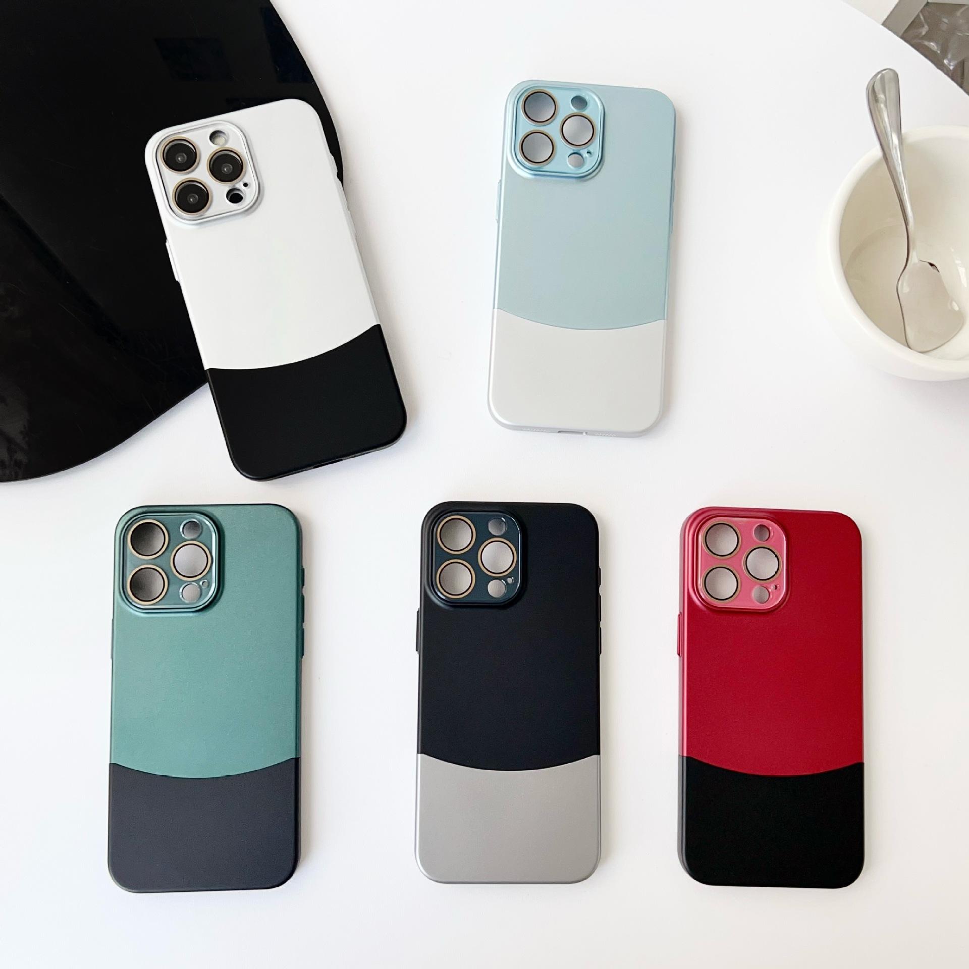 The Two-in-one Color-blocking and Splicing Feature Is Suitable for IPhone 15Promax, Spray-painted Phone Case 15, Crystal Lens Guard 14, Hard Case iPhone15
The Two-in-one Color-blocking and Splicing Feature Is Suitable for IPhone 15Promax, Spray-painted Phone Case 15, Crystal Lens Guard 14, Hard Case iPhone15