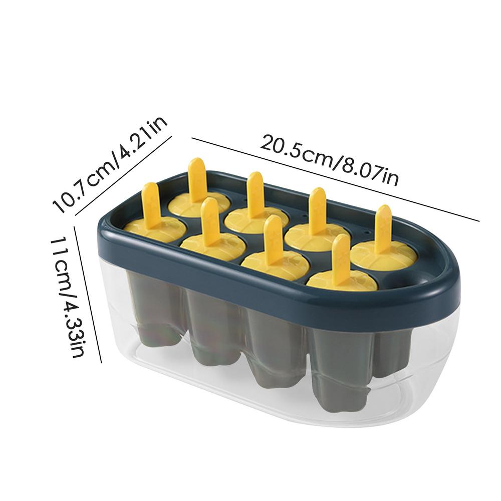 Інструменти для морозива. Саморобний виробник замороженого льоду з 8 отворами та контейнером для зберігання. Формочки для приготування морозива своїми руками для дітей.
Інструменти для морозива. Саморобний виробник замороженого льоду з 8 отворами та контейнером для зберігання. Формочки для приготування морозива своїми руками для дітей.
