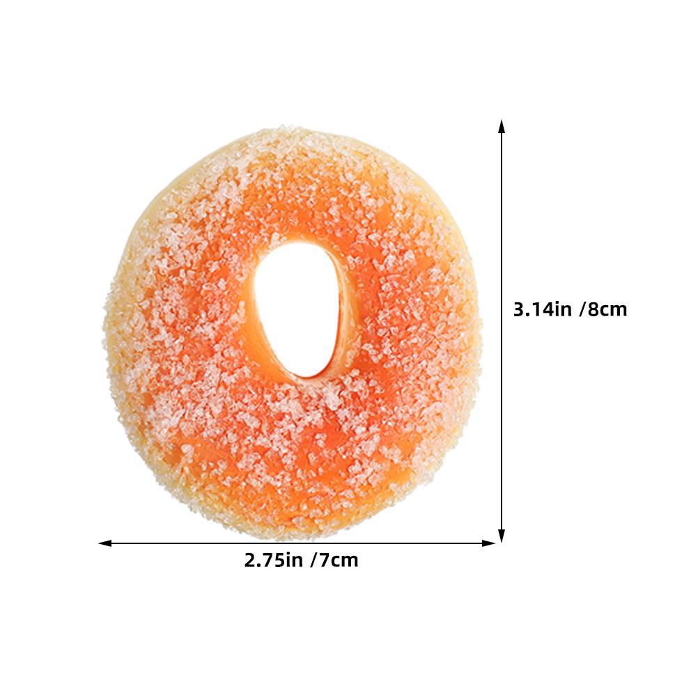 6 Pcs Realistic Artificial Donuts High Simulation Fake Food Models for Dessert Display Faux Doughnut Props кавовий
6 Pcs Realistic Artificial Donuts High Simulation Fake Food Models for Dessert Display Faux Doughnut Props кавовий