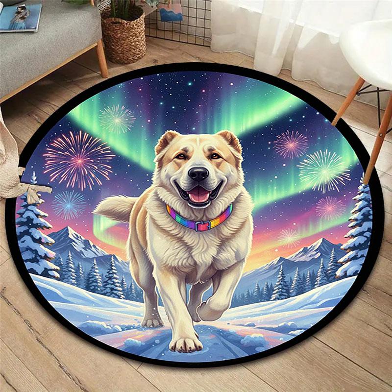Snowpuppies Round Area Rug,Carpet Rug for Living Room Bedroom Sofa Playroom Decor,Non-slip Floor Mat 80cmx80cm
Snowpuppies Round Area Rug,Carpet Rug for Living Room Bedroom Sofa Playroom Decor,Non-slip Floor Mat 80cmx80cm