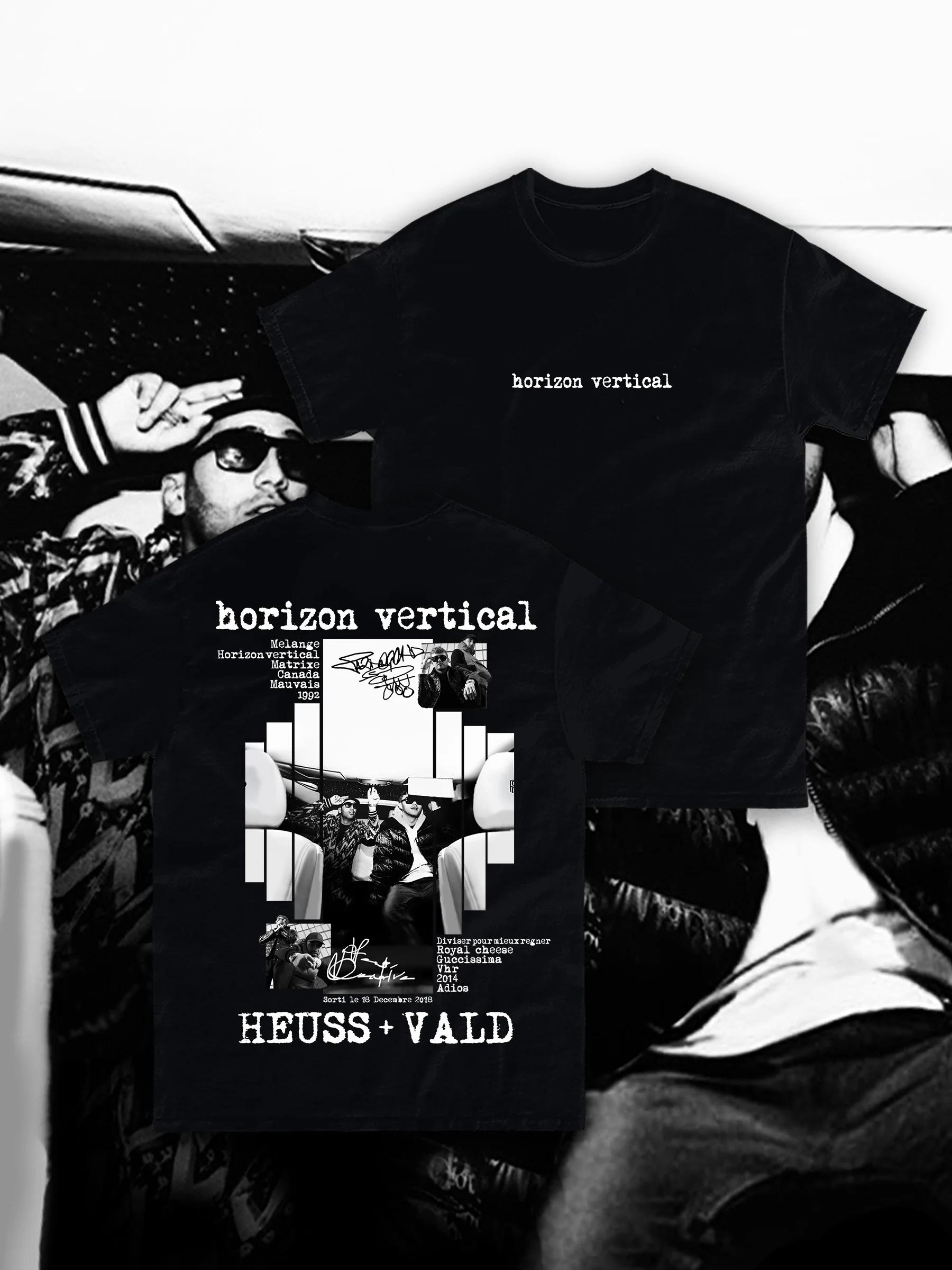 Heuss Lenfoiré and Vald Horizon Vertical Graphic Tshirt Unisex Women Pop Music Tshirt Casual Cotton Vintage T Shirts S
Heuss Lenfoiré and Vald Horizon Vertical Graphic Tshirt Unisex Women Pop Music Tshirt Casual Cotton Vintage T Shirts S