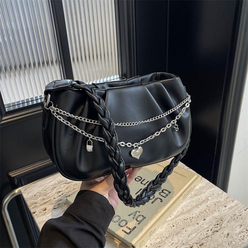 Summer new niche design bag women s pleated cloud square handbag crossbody versatile underarm bag women чёрный
Summer new niche design bag women s pleated cloud square handbag crossbody versatile underarm bag women чёрный