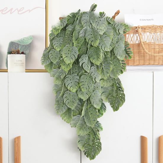 Превосходный реалистичный вид, создание жизнеспособности, многоразовая настенная подвеска, искусственная лоза монстера, домашний декор, искусственная лоза 
Превосходный реалистичный вид, создание жизнеспособности, многоразовая настенная подвеска, искусственная лоза монстера, домашний декор, искусственная лоза