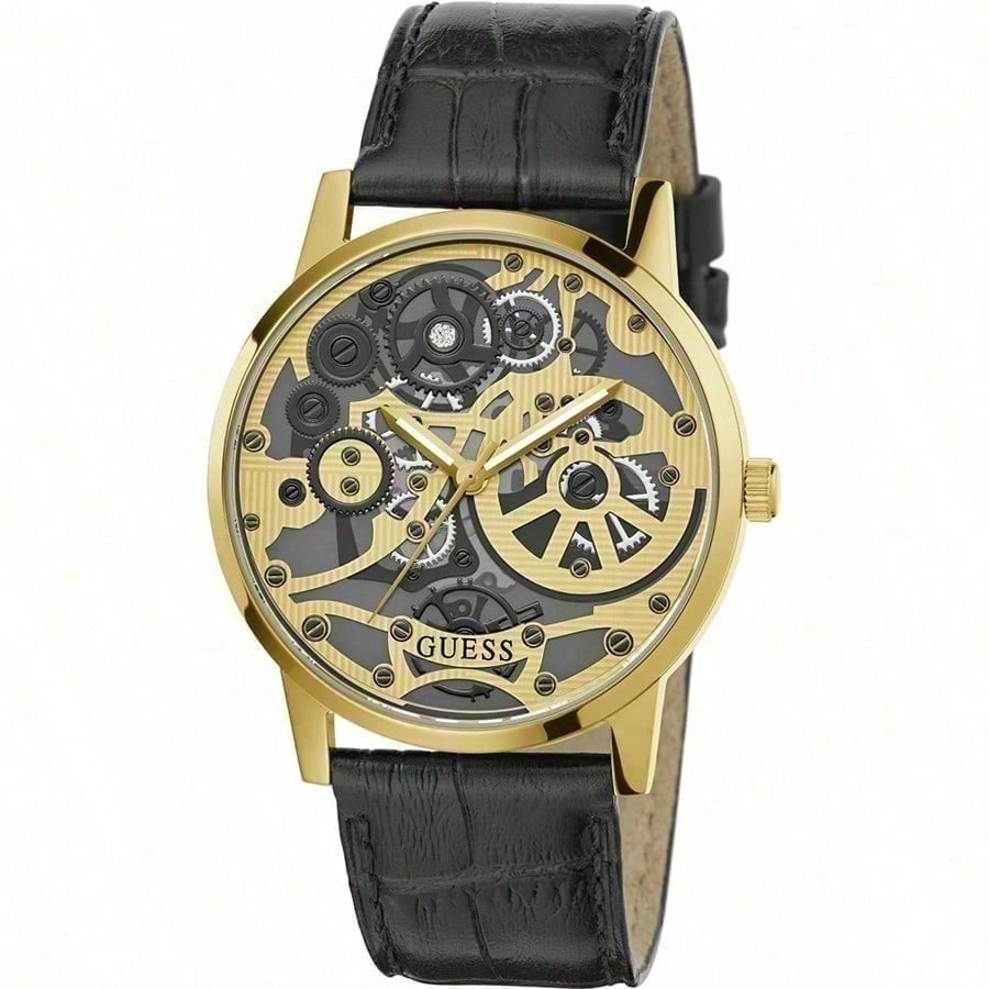 Guess Чоловічий чорний браслетний годинник з нержавіючої сталі - Кварцовий механізм Повсякденний/Вечірній/Вуличний стиль Універсальний подарунок GW0570G1
Guess Чоловічий чорний браслетний годинник з нержавіючої сталі - Кварцовий механізм Повсякденний/Вечірній/Вуличний стиль Універсальний подарунок GW0570G1