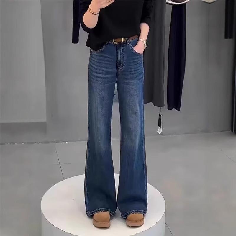 Women s High Waist Black Micro-Flared Jeans, Plus Size, Elastic, Slimming, Floor-Length – 2025 Autumn Collection. 2XL
Women s High Waist Black Micro-Flared Jeans, Plus Size, Elastic, Slimming, Floor-Length – 2025 Autumn Collection. 2XL