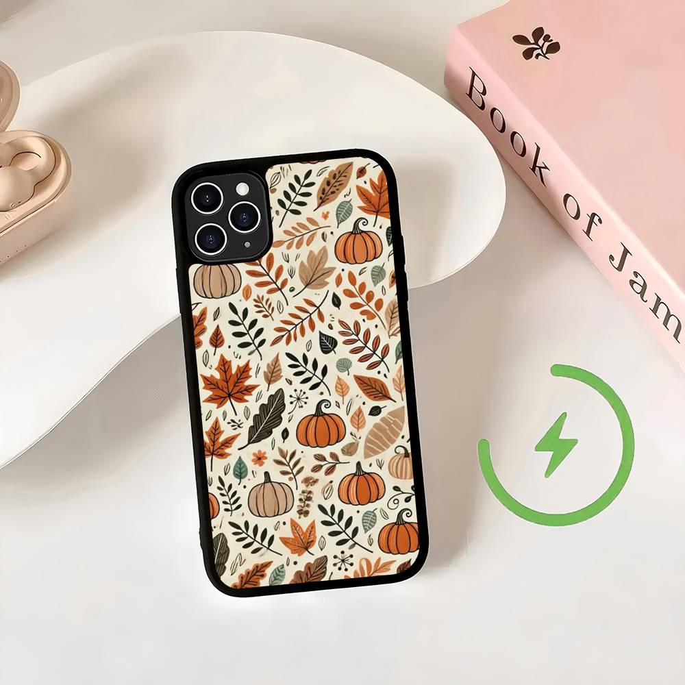 Autumn Leaves Pumpkin For Magsafe Wireless Charge Case For iPhone 17 16 15 14 13 12 11 15 Pro Max Magnetic Cover iPhone 16 pro
Autumn Leaves Pumpkin For Magsafe Wireless Charge Case For iPhone 17 16 15 14 13 12 11 15 Pro Max Magnetic Cover iPhone 16 pro