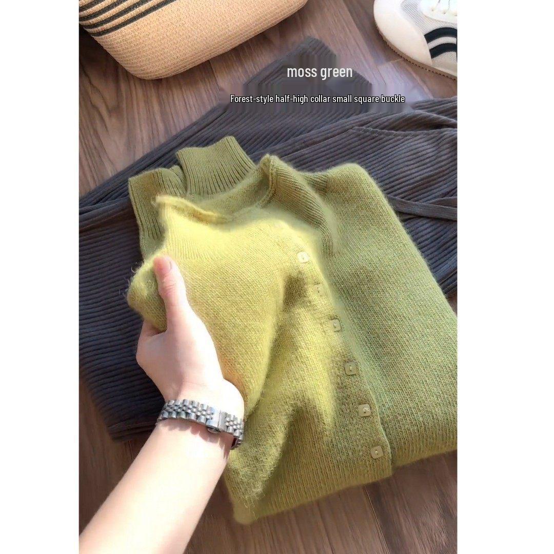 This Year s Trend: Women s Winter Korean-Style Elegant Knit Cardigan - Soft, Fluffy, Versatile, and Trendy. 2XL【For 62.5-70 kg】
This Year s Trend: Women s Winter Korean-Style Elegant Knit Cardigan - Soft, Fluffy, Versatile, and Trendy. 2XL【For 62.5-70 kg】