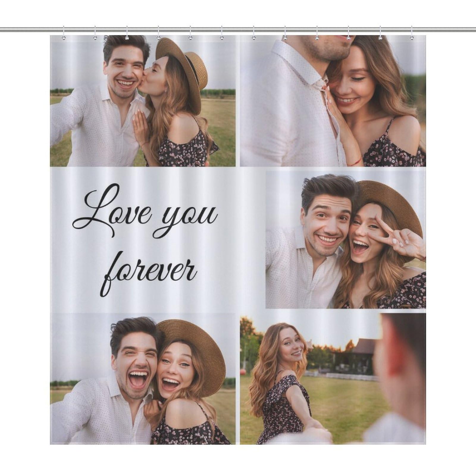 Custom Shower Curtain for Bathroom Personalized Shower Curtain with Picture Text Customized Bath Curtain Bathroom Decoration W90xH180cm(35x70 in)
Custom Shower Curtain for Bathroom Personalized Shower Curtain with Picture Text Customized Bath Curtain Bathroom Decoration W90xH180cm(35x70 in)