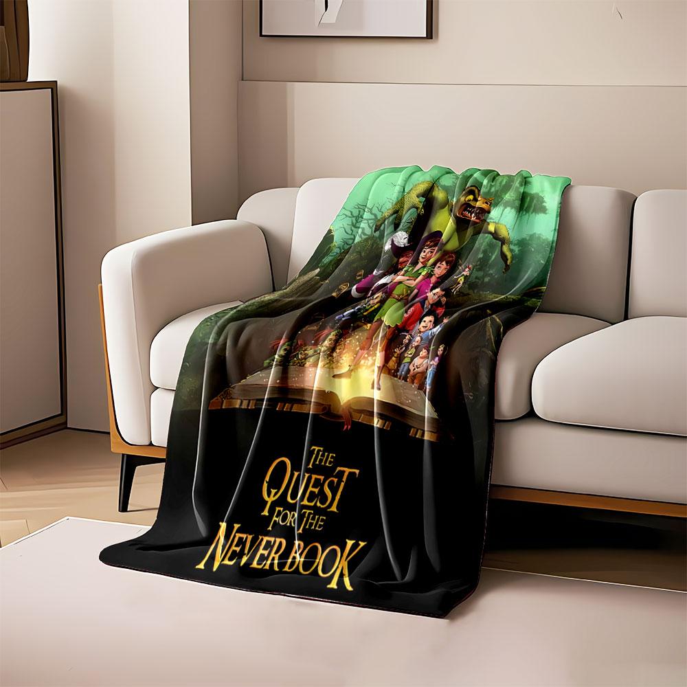 A group of characters stands on a glowing book, facing a giant creature. for all seasons blanket lunch break throw gift 80cm x 120cm
A group of characters stands on a glowing book, facing a giant creature. for all seasons blanket lunch break throw gift 80cm x 120cm