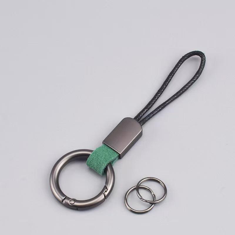 New Suede Car Keychain Pendant with Metal Creative Design Gunmetal Hardware зелёный
New Suede Car Keychain Pendant with Metal Creative Design Gunmetal Hardware зелёный
