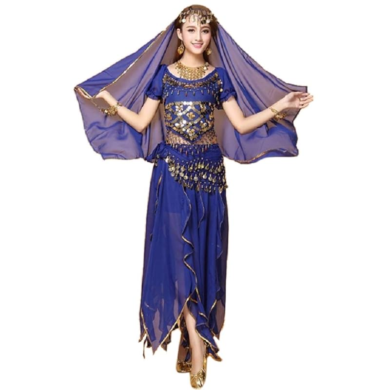 Eiza Aladdin cosplay costume 4 points halloween event belly dance Arabian queen e447 (dark blue)
Eiza Aladdin cosplay costume 4 points halloween event belly dance Arabian queen e447 (dark blue)