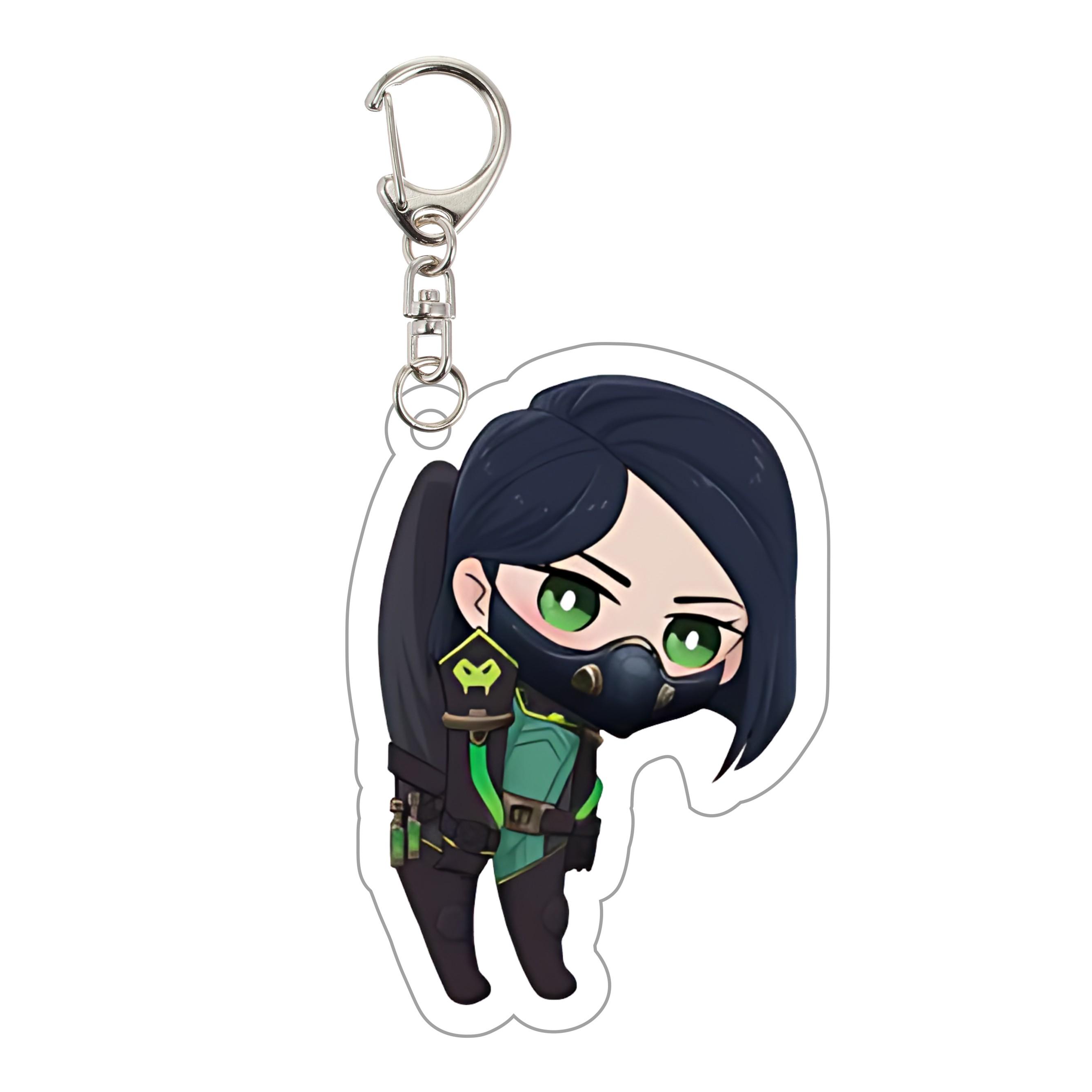 Game Valorant Anime Acrylic chain Cute Llaveros Chain Badge Cartoon Cosplay Pendant Fans Gifts Accessories Jewelry Merch 6 cm
Game Valorant Anime Acrylic chain Cute Llaveros Chain Badge Cartoon Cosplay Pendant Fans Gifts Accessories Jewelry Merch 6 cm