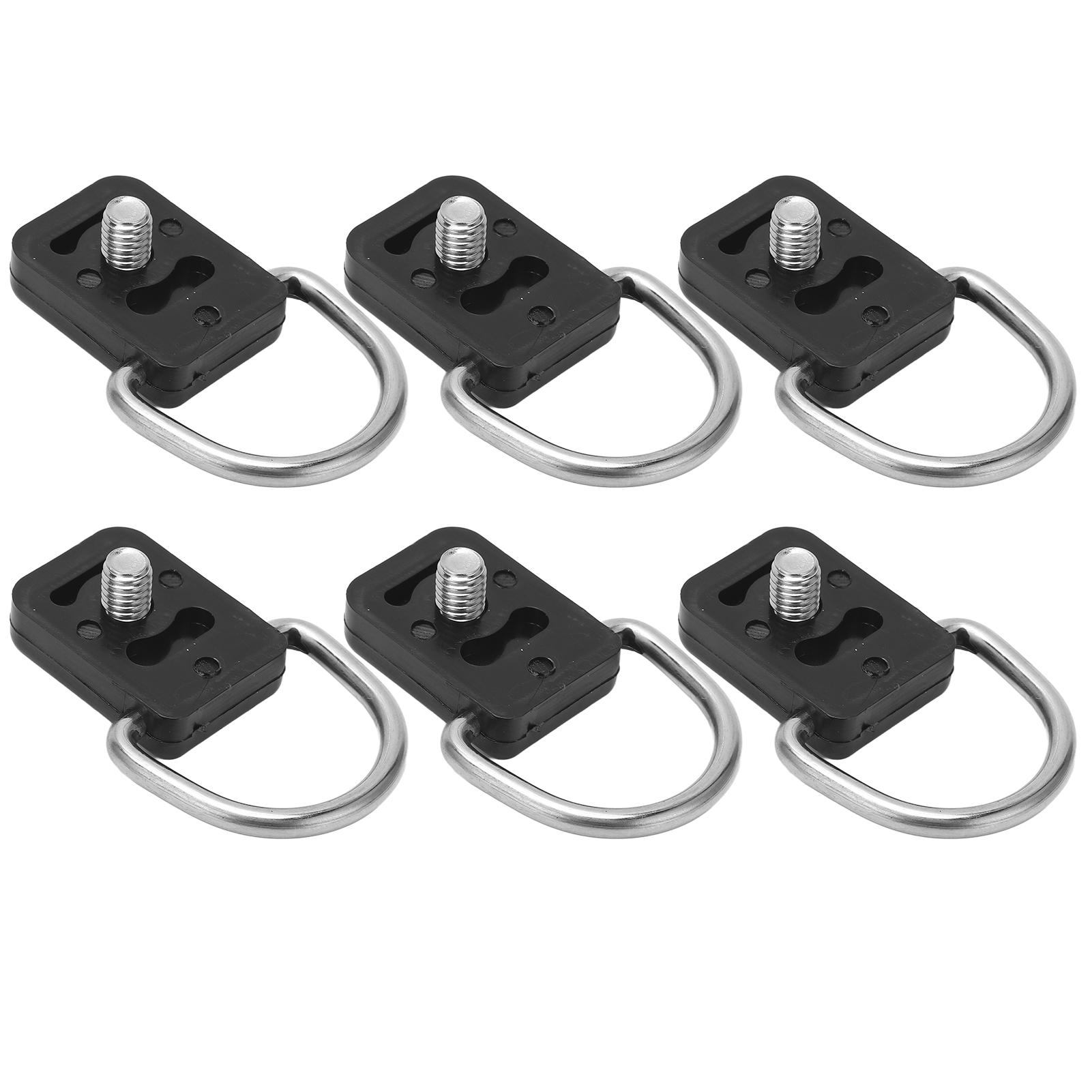 6pcs Kayak D Ring Plastic Stainless Steel Material Corrosion Resistant Small Compact Sailing Buckle Parts for Boat
6pcs Kayak D Ring Plastic Stainless Steel Material Corrosion Resistant Small Compact Sailing Buckle Parts for Boat