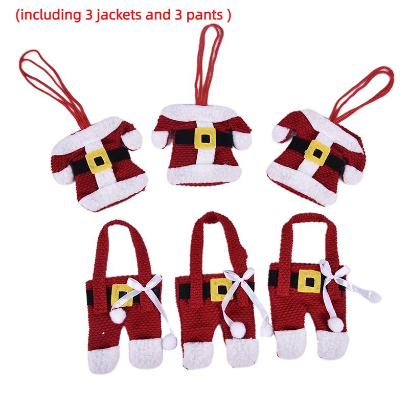 6PCS Red Santa Suit Christmas Cutlery holder tableware Silverware bag Decorations червоний
6PCS Red Santa Suit Christmas Cutlery holder tableware Silverware bag Decorations червоний