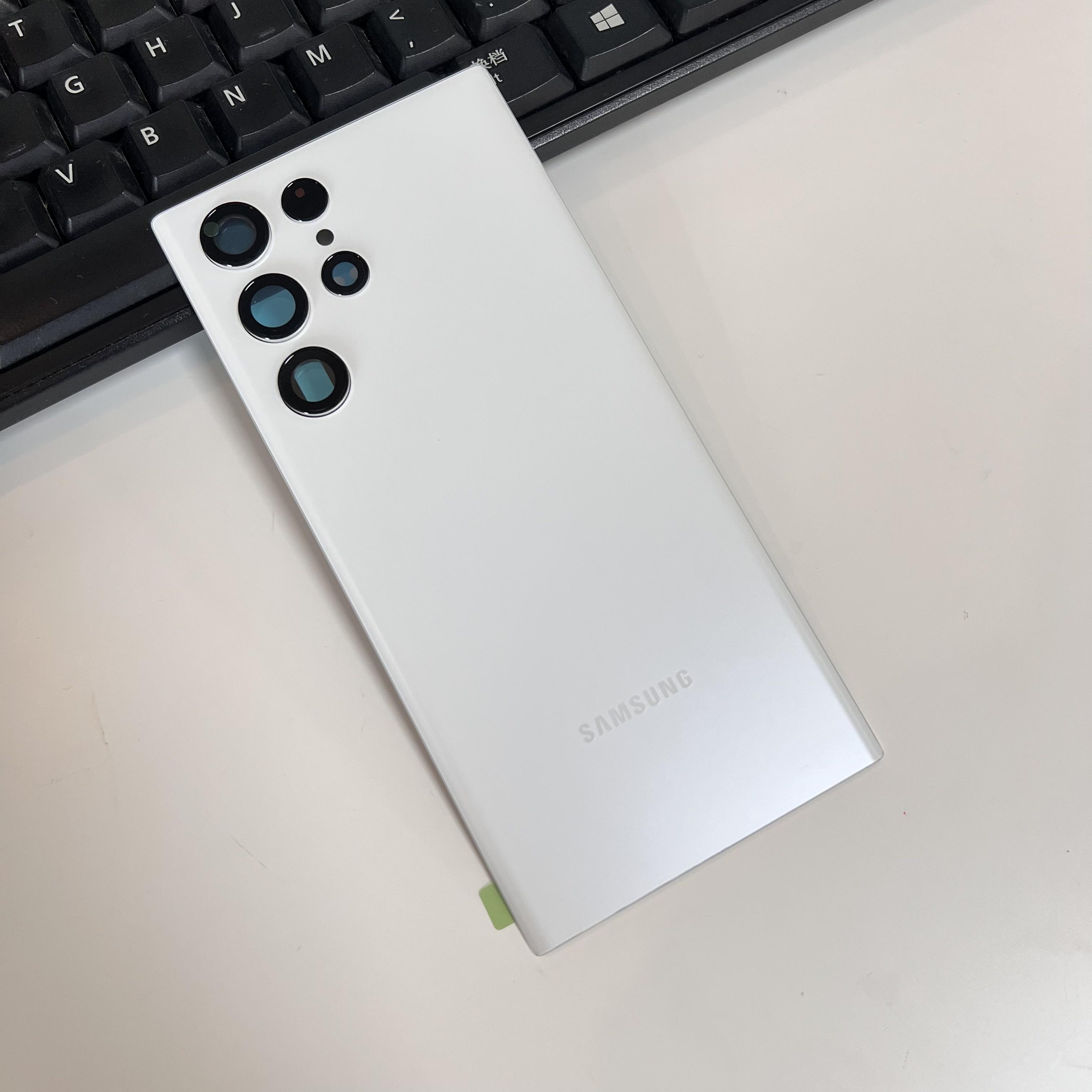 Оригинальный сменный чехол для заднего стекла Samsung Galaxy S22 Ultra 5G SM-S908B, задняя стеклянная крышка + инструменты For S22 Ultra белый
Оригинальный сменный чехол для заднего стекла Samsung Galaxy S22 Ultra 5G SM-S908B, задняя стеклянная крышка + инструменты For S22 Ultra белый