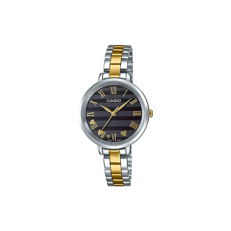 Casio STANDARD series 30 meters waterproof and elegant quartz movement stainless steel strap Japanese and Korean watch women s watch LTP-E160SG-1A чорний
Casio STANDARD series 30 meters waterproof and elegant quartz movement stainless steel strap Japanese and Korean watch women s watch LTP-E160SG-1A чорний