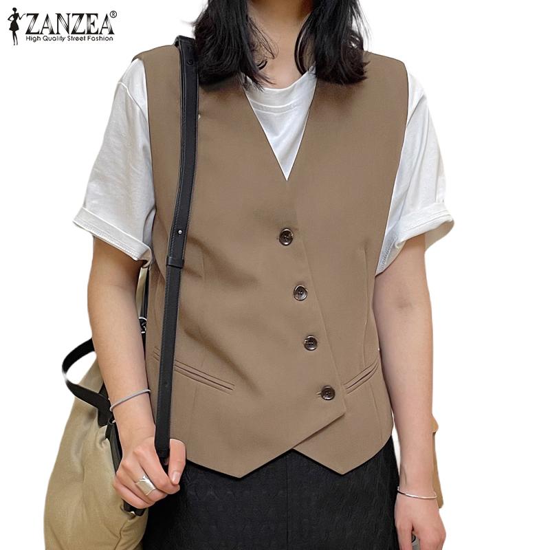 ZANZEA Женский повседневный летний кардиган без рукавов с v-образным вырезом, жилет S коричневый
ZANZEA Женский повседневный летний кардиган без рукавов с v-образным вырезом, жилет S коричневый