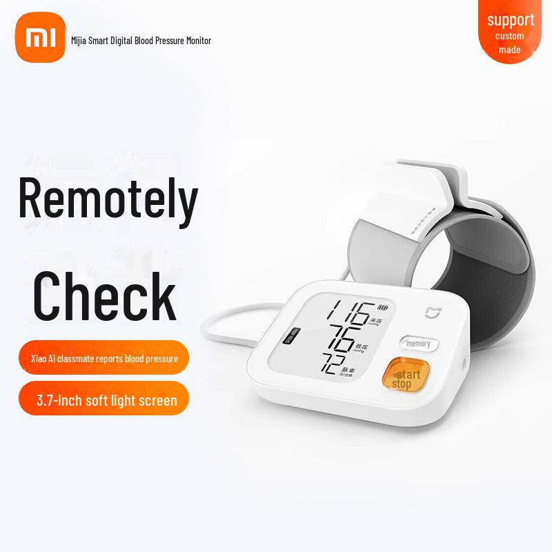 «Тонометр Xiaomi Mijia Cuff-free Bluetooth с HD-экраном и мобильным приложением» Mijia Smart Digital Blood Pressure Monitor
«Тонометр Xiaomi Mijia Cuff-free Bluetooth с HD-экраном и мобильным приложением» Mijia Smart Digital Blood Pressure Monitor