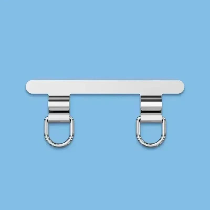 Stainless Steel Mobile Phone Lanyard Gasket Hanging Cord Clips Ultra Thin Metal Cellphone Tether Patch Replacement Card Clip
Stainless Steel Mobile Phone Lanyard Gasket Hanging Cord Clips Ultra Thin Metal Cellphone Tether Patch Replacement Card Clip