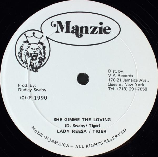 12inch Record LADY REESA TIGER She Gimme The Loving MS004 MANZIE 1990 US Reggae Ska Dub Used
12inch Record LADY REESA TIGER She Gimme The Loving MS004 MANZIE 1990 US Reggae Ska Dub Used