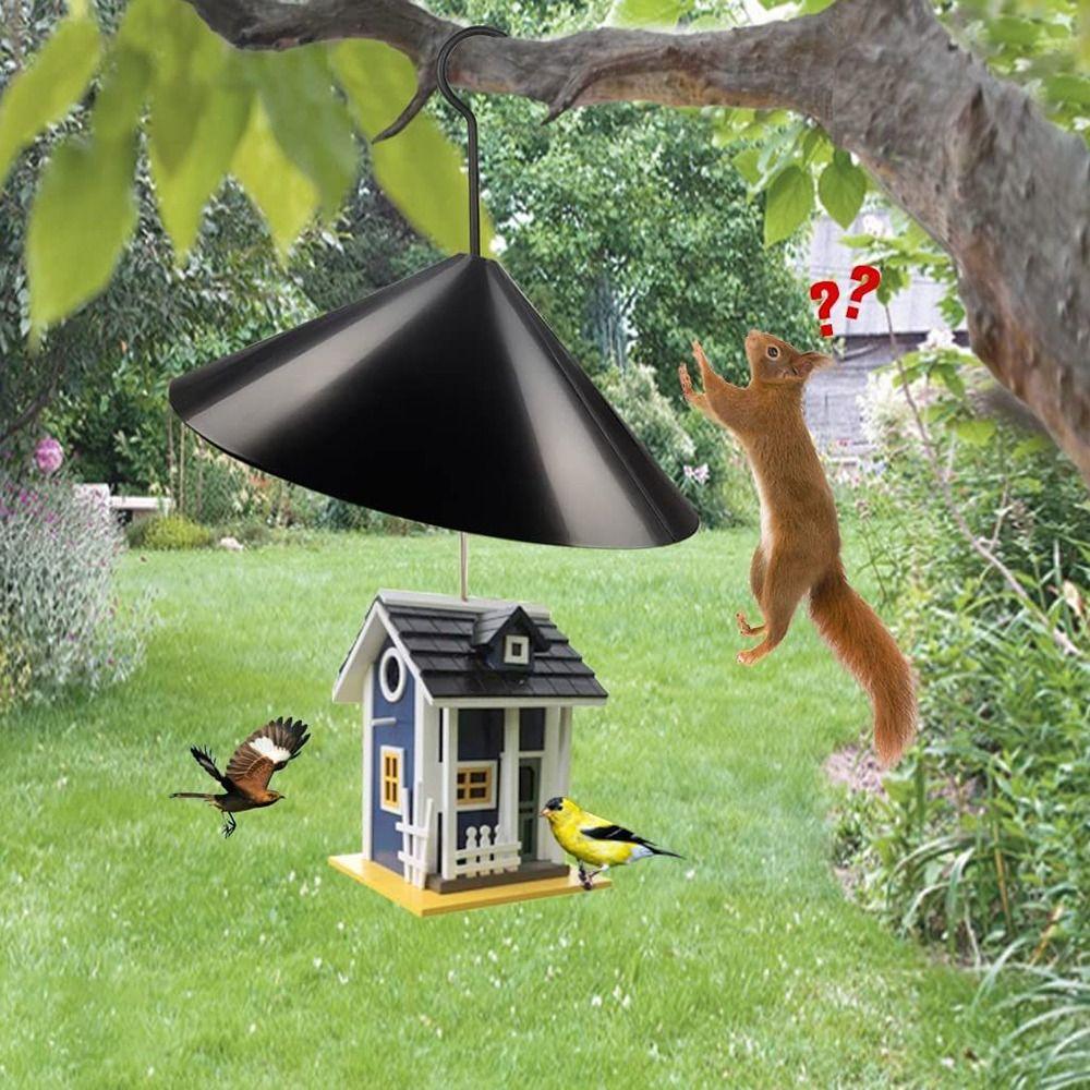 Anti Rust Squirrel-Proof Bird Feeder Hanging Wrap Around Squirrel Proof Baffles Yard 16in-Pole Style
Anti Rust Squirrel-Proof Bird Feeder Hanging Wrap Around Squirrel Proof Baffles Yard 16in-Pole Style