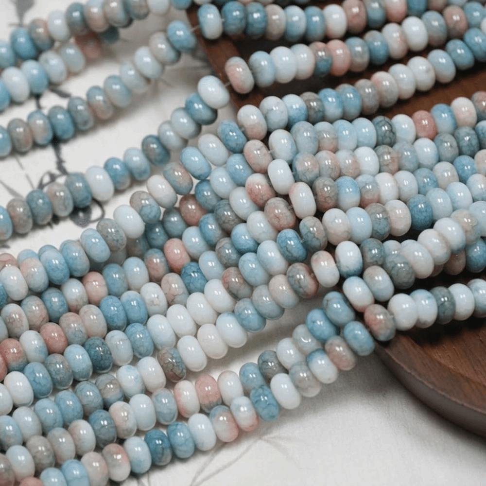 50pcs/Lot Opaque Material Glass Loose Spacer Beads Opaque Glass Beads Bracelet Findings Style R
50pcs/Lot Opaque Material Glass Loose Spacer Beads Opaque Glass Beads Bracelet Findings Style R