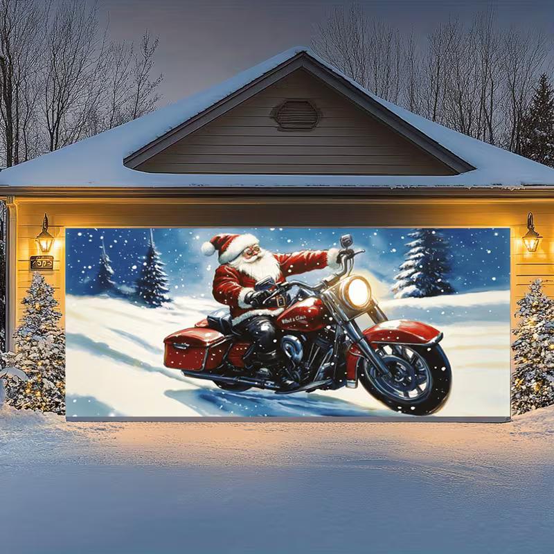 2D Badass Santa Claus on Motorcycle Tapestry Modern Room Decor 47.2x31.5inch/120*80cm
2D Badass Santa Claus on Motorcycle Tapestry Modern Room Decor 47.2x31.5inch/120*80cm